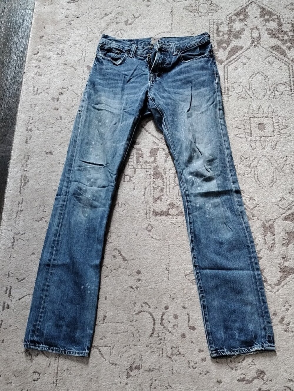 PRPS Men's Classic Blue Denim Jeans - Casual Straight Fit